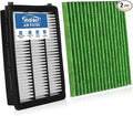 Engine+Cabin Air Filters Kit Fit for Hyundai Tucson 2016-2021, Kia Sportage 2017-2022(All Not for Hybrid) Engine Air Filter Replacement Automotive Accessories# 28113-D3300 97133-D1000