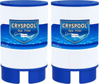 Cryspool® 5020 Filter Compatible with Soft Tub #5020, 2009+ Spa Models (for 5 1/2″ Drain Caps), 35 Sq. Ft Spa Filter Cartridge, 2 Pack