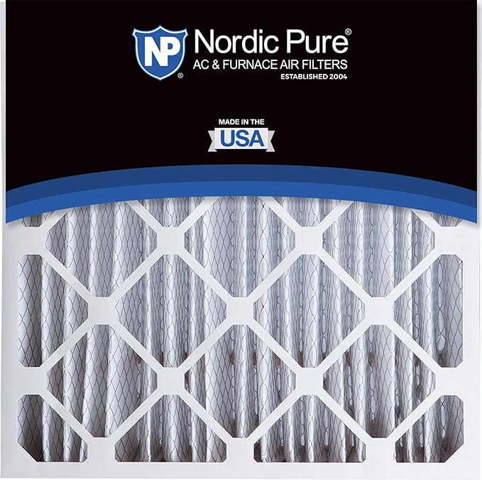 Nordic Pure 20x20x5 (Actual Size: 19 5/8 x 19 7/8 x 4 3/8) Honeywell/Lennox Replacement MERV 12 Air Filter 1 Pack
