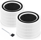 Core 200S Replacement Filter for LEVOIT Core 200S Smart WiFi Air Purifier, Funmit 3-in-1 H13 True HEPA Filter Replacement and High-Efficiency Activated Carbon, Part # Core 200S-RF, 2 Pack