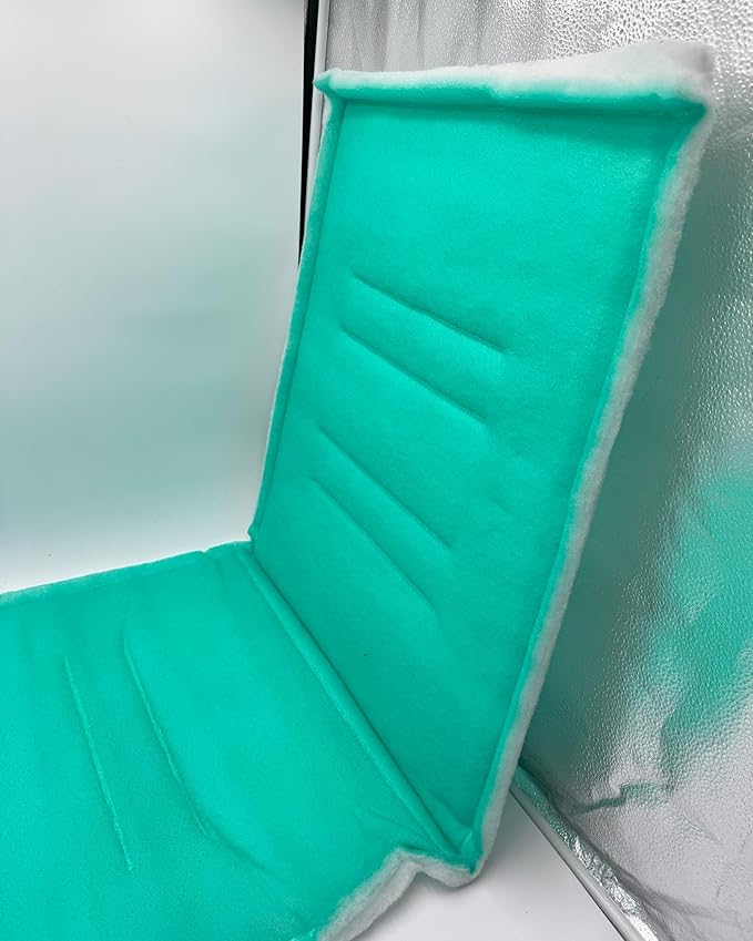 Paint Booth Intake Air Filter Panel, Crossdraft Spray Booth Filter Pad (8/case, 20" x 50")