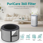 PuriCare 360 Filter Compatible with LG PuriCare 360 Purifiers, Model AS601HBB0, H13 HEPA ＆ Activated carbon Filter, 1 Pack