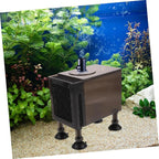 Happyyami 1set Protective Pump Container Box Filter Water Pump Enclosure for Aquariums Outdoor Use and Household Applications Large