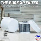 Epic Water Filters Pure REPLACEMENT Compatible with Epic Pure Water Pitcher/Removes Fluoride, Lead, Forever Chemicals, Heavy Metals, Industrial Pollutants/Filters 100 Gallons (1, Pure XP)