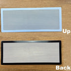 White Floor Register Vent Screen Cover 4"x10" Magnetic, Perfect for Wall/Ceiling/Floor Air Vent Filters (4-Packs)