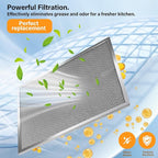 S99010467 Stove Hood Vent Filter 11.5" x 11.5" Fit for Broan Range Hood Filter BXT1 & Nutone AR1 series 99010467 Range Hood Grease Filters 2 Pack
