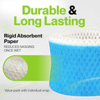 Durabasics 4 Pack of Premium Humidifier Filters Compatible with Honeywell Humidifier Filters HAC-504, HAC-504AW & Honeywell Filter A | Replacement for HCM 350 Filters & Cool Mist Humidifiers