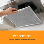 S99010467 Stove Hood Vent Filter 11.5" x 11.5" Fit for Broan Range Hood Filter BXT1 & Nutone AR1 series 99010467 Range Hood Grease Filters 2 Pack