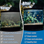 MAQIHAN Aquarium Bio Filter Media - 300g Ceramic Rings Balls, Porous Bio Media Brick for Fish Tank, Pond & Canister Filter, High Porosity Macaron Color (10oz)