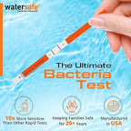 Pool and Spa Rapid Bacteria Test by Watersafe, Detects Down to 1 Bacteria/μL in 15 Minutes, Including E. coli and Salmonella. 20 Tests.