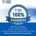 Fette Filter - 24 + 8 Pack Wet Dry Vac Bags Compatible with WORKSHOP WS01025F, Craftsman 9-38737, MultiFit VF2000, Select 2-1/2 to 5-Gallon Shop Vac Husky,Bucket Head, & Stinger Shop Vac Models.