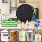 MyLifeUNIT 16 Pack Charcoal Filter for Compost Bin Kitchen, Compost Pail Replacements Filter (6.7 inches)