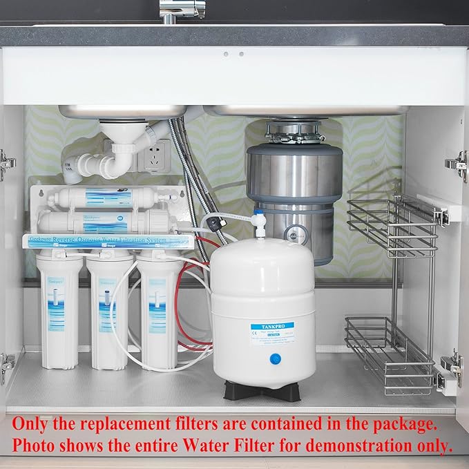 Geekpure 50 GPD Reverse Osmosis RO Membrane Replacement -NSF Certificated (Pack of 25)