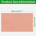 Copper Mesh Screen - 19.7" x 118", 40 Mesh, Dense Filter 99.9% Pure Copper Fabric DIY Kit Window Protection