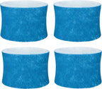 Upgraded Humidifier Wicking Filters Replacement Compatible with Honeywell HAC-504AW, Filter A for Models HAC-504, HAC-504AW, HCM 350 and Other Cool Mist Models (4 Pack)