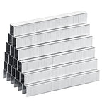 meite Staple Gun Staples, 9/16 Inch Length Heavy Duty T-50 Staples, Galvanized, 20 Gauge 3/8 Inch Crown, Compatible with T-50 Staple Gun, Ideal for Upholstery, Construction, Furniture (1,512 Counts)