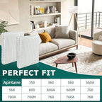 TOMOON 6 Pack Water Panel 35 for April.aire Humidifier, Compatible with Replace 300 350 360 560 560A 568 600 600A 600M 700 700A 700M 760 760A 768 April.aire Humidifiers|10" x 13"