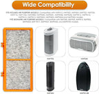 (12 Pack) AER1 Filter 4 HEPA Filters + 8 Carbon Booster Filters Compatible With Holmes AER1 Type Total Air Filter HAPE30AS-Smoke Grabber Filter, True HEPA Filter, Replacement Filter Accessories
