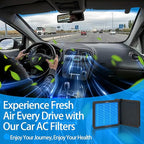 Cabin Air Filter CF12935, Compatible with Jeep Grand Cherokee (2022-2024) and Grand Cherokee L (2021-2024), Not for 2021 Grand Cherokee or 2022 Grand Cherokee WK