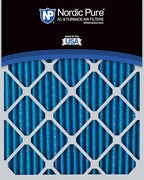 Nordic Pure 16x20x1 (Actual Size: 15 1/2 x 19 1/2 x 3/4) Pleated MERV 7 Air Filters 12 Pack