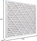 Aerostar 14x25x1 MERV 8, Pleated Air Filter, 14x25x1, Box of 6, Made in the USA