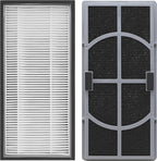 A/D/H HEPA-Type Replacement Filter, Allergen Reduction + Odor Eliminator, Compatible with Compatible with Filtrete FAP-TT-ADH, HAP9423, Compare to Honeywell HPA060(BWM)