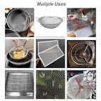 6PACK 304 Stainless Steel Metal Mesh Screen, 12"x8"(30x21cm) Vent Screen, 20Mesh 1mm Hole Fine Wire Mesh Sheet, Easy to Cut for Air Vent, Door, Window, Cage, Filter and DIY Project