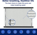 2-Pack 313 Air Filter Replacement Compatible with AprilAire Whole House Air Purifiers,Models 1310, 2310, 3310, 4300, MERV 13 20x20x4 Pleated HVAC AC Furnace Filter
