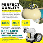 273564Z Manual Air Relief Valve with Pressure Gauge Compatible with Pentair Triton C, TR100C, TR140C, Triton II Sand Filters –For Clean & Clear,Warrior,EasyClean,SMBW 4000 Pool & Spa DE Filter Systems