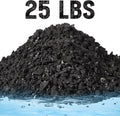 Timgle Bulk Water Air Filter Activated Charcoal Coconut Hull Granular Activated Carbon 10-18 Mesh Water Distiller Charcoal Filters Media for Filtration(25 Lbs)