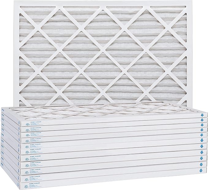12x16x1 AC and Furnace Air Filter by Aerostar - MERV 11, Box of 12