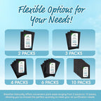 Breathe Naturally - Hapf600 HEPA Carbon Filter Replacement for Holmes Air Purifiers - High Efficiency Carbon Air Cleaner Filters - Compatible with Holmes HAPF600 Series - (3 Pack Carbon Filter C)