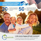 AQUALINK PP10BB-CC 5 Micron 10" x 4.5" Whole House Sediment Activated Carbon Water Filter Replacement for GE FXHTC, GXWH40L, GXWH35F, GNWH38S, RFC-BBSA, W50PEHD, DuPont WFHD13001
