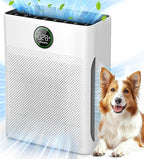 2 Pack MOOKA PR1 Pet Mode Genuine Air Purifier Replacement Filter, H13 True HEPA Air Purifiers for Home Large Room up to 2200sq.ft, Removes Pollen Dander Smoke Pet Hair Dust