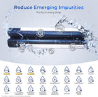 Waterdrop Plus EDR3RXD1 Replacement for Everydrop® Filter 3, 4396841, 4396710, Kenmore® 46-9083, 46-9030, WDP-F08, NSF/ANSI 401&53 Refrigerator Water Filter, 3 Filters