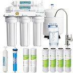 APEC Water Systems ROES-50 Essence Series Top Tier 5-Stage WQA Certified Ultra Safe Reverse Osmosis Drinking Water Filter System with Extra High Capacity Pre-Filter Set Stage 1-3
