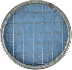4" Inch Filter Replacement - Round Duct Filter System - G4 Class Filter and Mesh Screen - Dust Collection and Air Purification