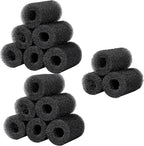 15 Pack Inlet Covers Pre-Filter Sponge for Aquarium Shrimp Turtle Betta Fry Fish Tank Filter 0.8” Intake, Replacement Foam Cover