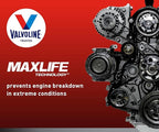 Valvoline Full Synthetic High Mileage with MaxLife Technology SAE 5W-30 Motor Oil 5 QT, Case of 3