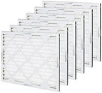 Amazon Basics 16x20x1 Air Filter 6 Pack, MERV 8 AC Furnace Filters (Actual Size: 15.75" x 19.75" x 0.75")