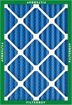Filterbuy 18x24x2 Air Filter MERV 13 Optimal Smoke & Allergy Defense (2-Pack), Electrostatic Pleated HVAC AC Furnace Filters Replacement, Made in USA (Actual Size: 17.38 x 23.38 x 1.75)