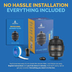 AquaBliss High Output Revitalizing Shower Filter - Reduces Dry Itchy Skin, Dandruff, Eczema, and Dramatically Improves The Condition of Your Skin, Hair and Nails - Oil Rubbed Bronze (SF100-ORB)