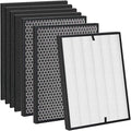 7- Pack 3000 Replacement Filters Compatible with Air Doctor 3000 Serie Air Purifier,Include 1 FLliter, 2 Activated Carbn and 4 Extra Carbn Pre-Filters