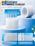 WF2 Humidifier Filter Replacement for Vicks V3500 V3100 V3600 V3900 V3700 VEV320 & Kaz 3020 Cool Mist Humidifiers Pack of 6, By NISHCON
