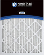 Nordic Pure 25x25x2 (Actual Size: 24 1/2 x 24 1/2 x 1 3/4) Pleated MERV 10 Air Filters 3 Pack
