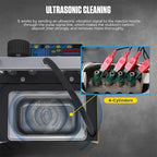 AUTOOL Ultrasonic Fuel Injector Cleaner Tester Support Petrol Motorcycle Automotive Fuel Cleaning