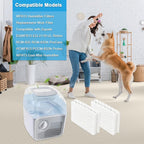 4Pcs WF813 Humidifier Filters Replacement Wick Filter Compatible with Equate EQWF813 EQ-2119-UL Relion RCM-832 RCM-832N ProCare PCWF813 PCCM-832N Protec WF813 Cool Mist Humidifier