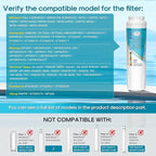 ICEPURE Alkaline UKF8001 Refrigerator Water Filter Replacement for Whirlpool EDR4RXD1, EveryDrop Filter 4, Maytag UKF8001, 4396395, UKF8001P, UKF8001AXX, RFC0900A, UKF8001AXX-200, Enhances PH, 6 Pack