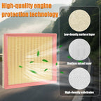 Engine Air Filter 17801-0P050 Compatible with Toyota, Dodge, Jeep & Lexus Models - Camry, Highlander, Avalon, Sienna, Durango, Grand Cherokee, ES350, NX300, RX350
