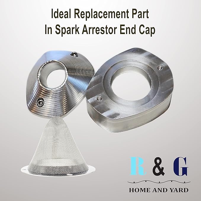2 PCS-Cone-Type Spark Arrestor Screen 2.8”
